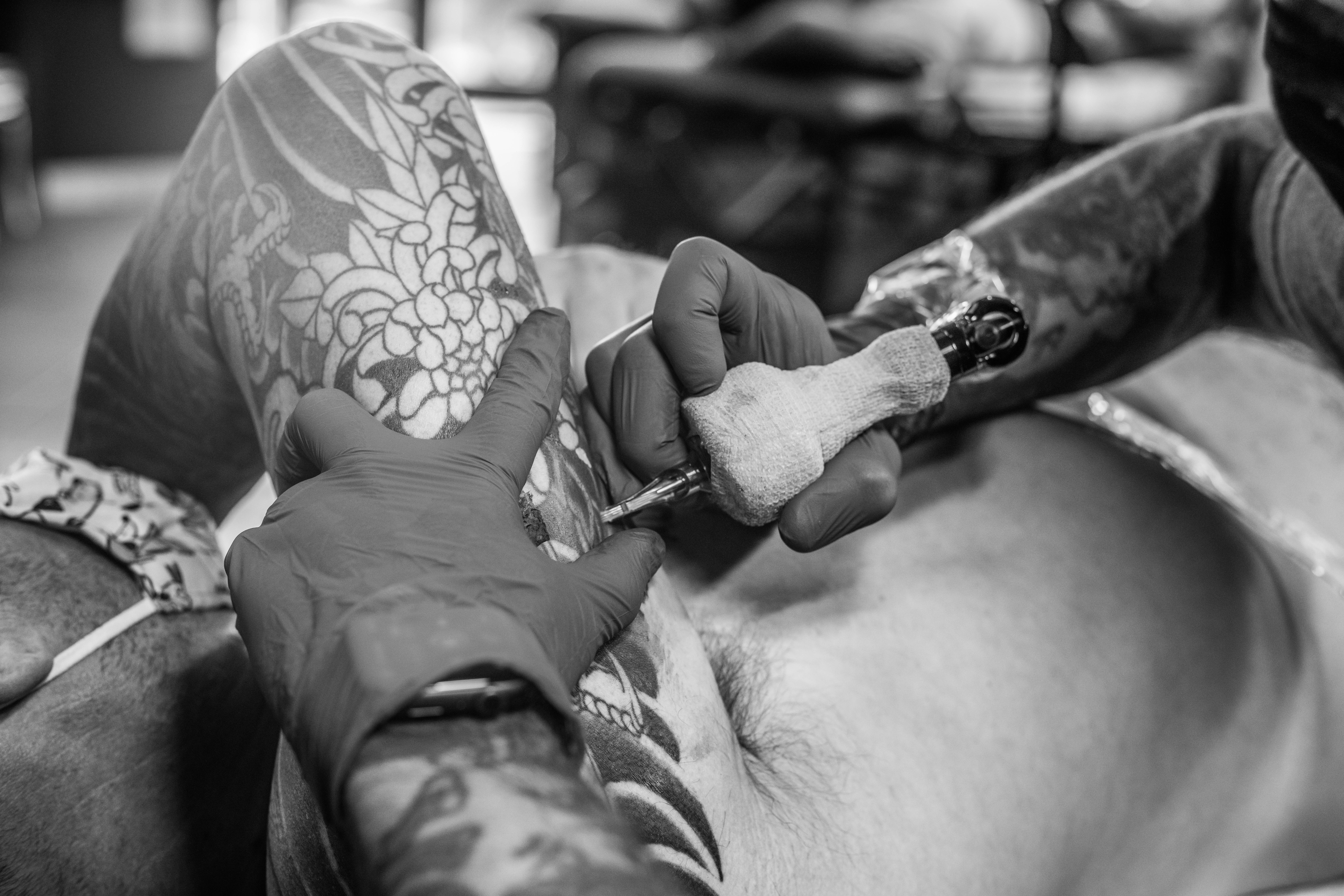 The Atomic Tattoos team