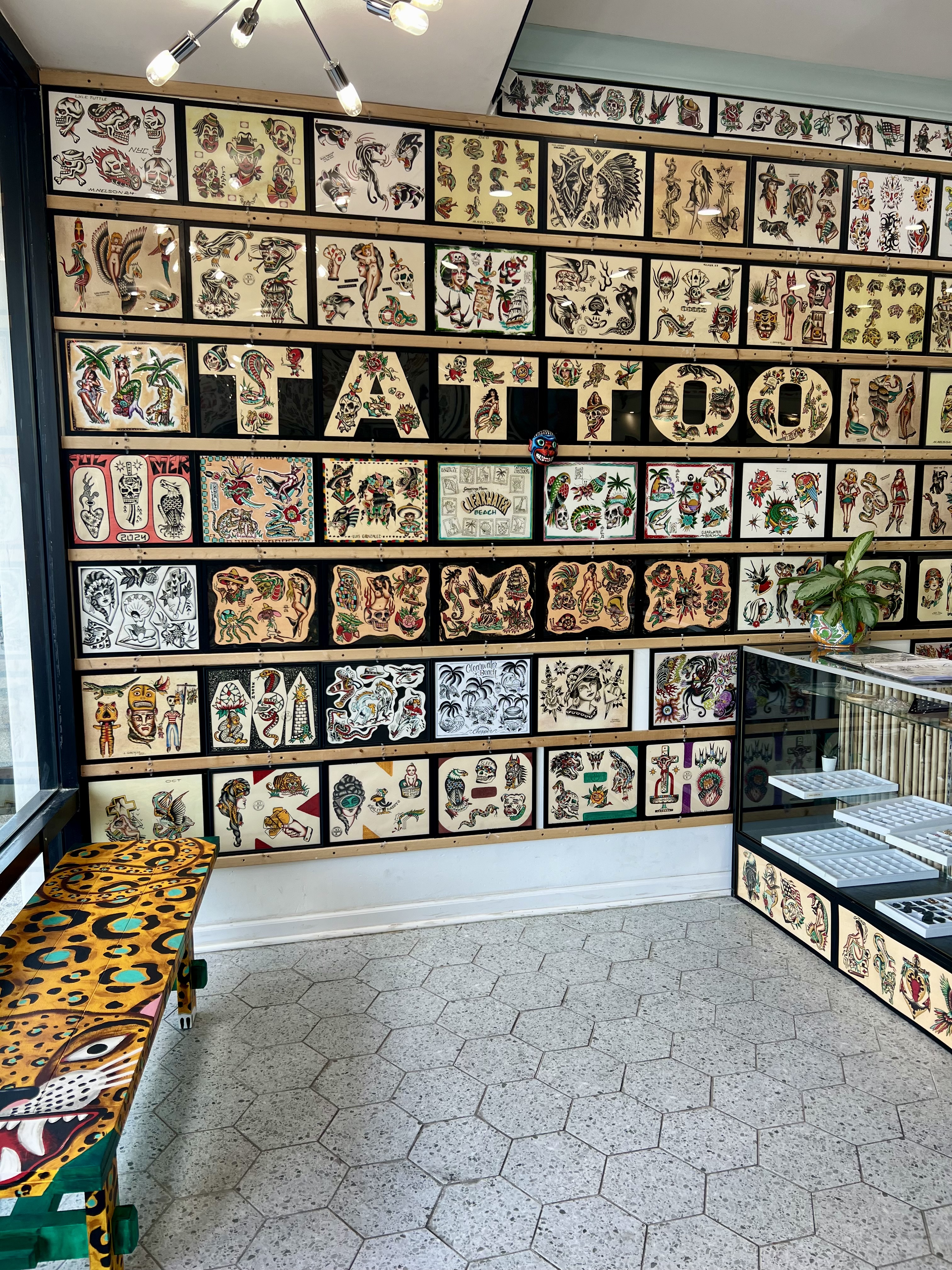 Atomic Tattoos Clearwater Beach Lobby