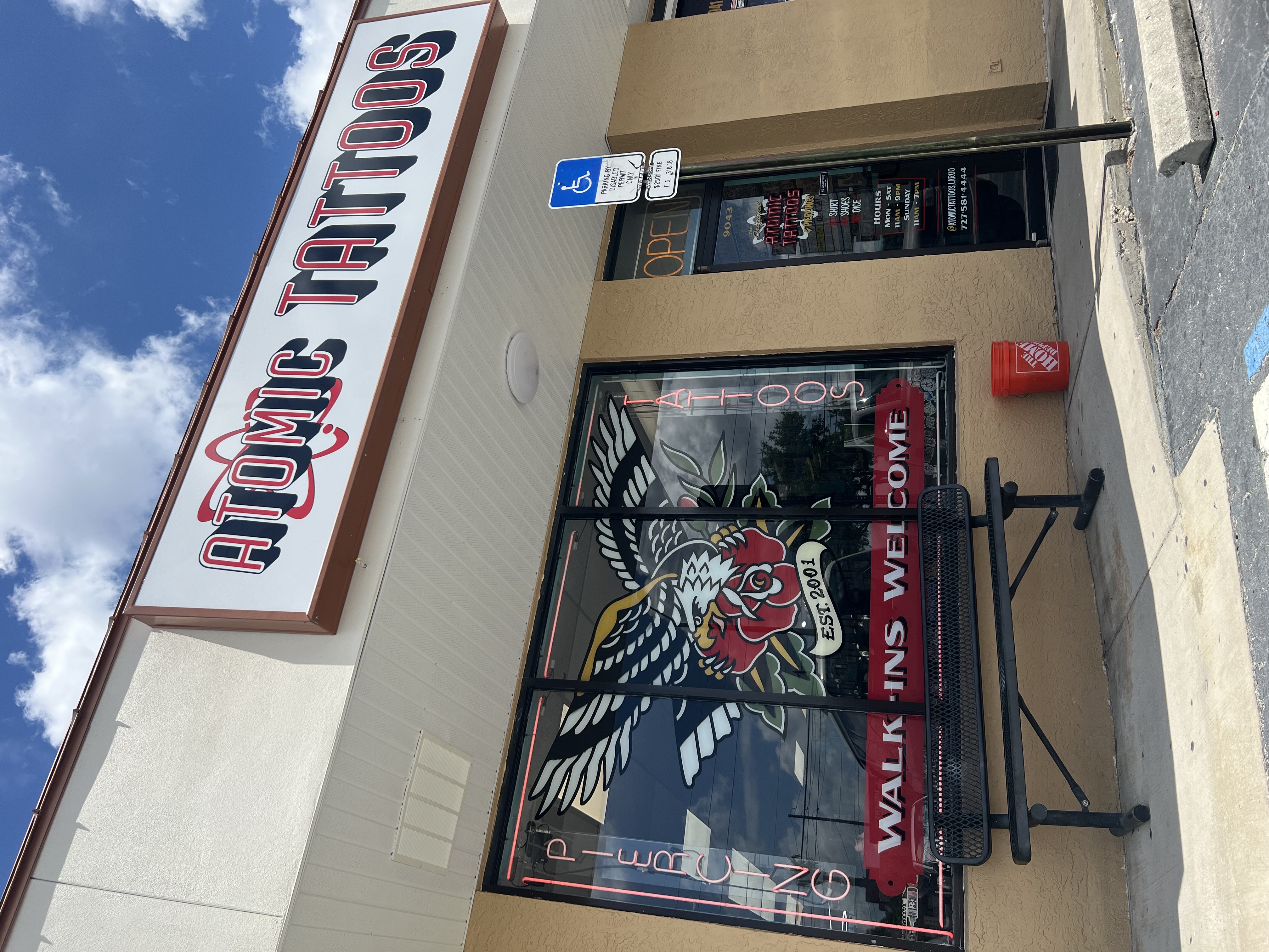 Atomic Tattoos Largo, our first location!