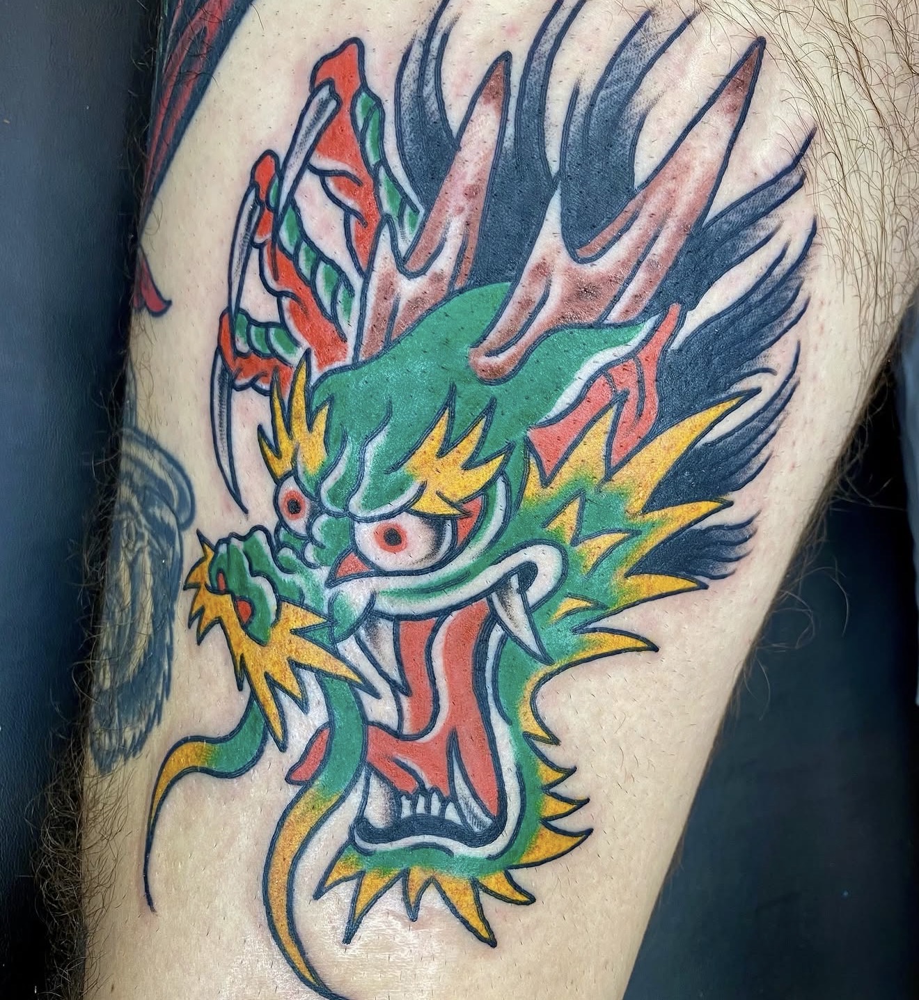 Dragon tattoo by Ari