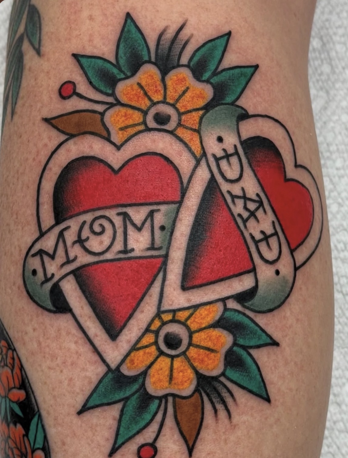 Traditional tattoo by Mike